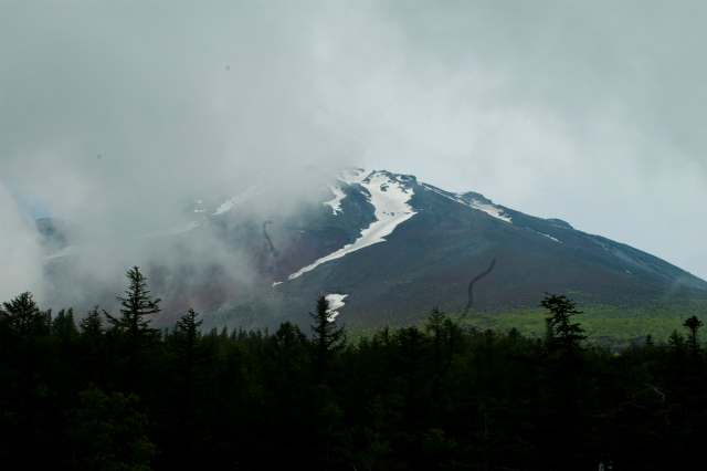 富士山五合目にコインシャワー