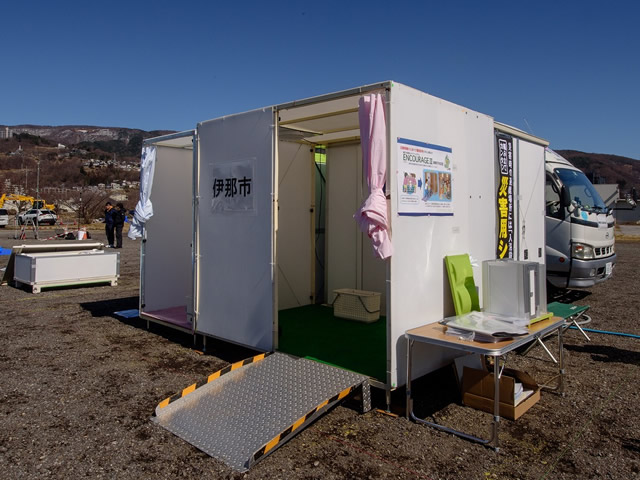 災害シャワー　エンカレッジ３型